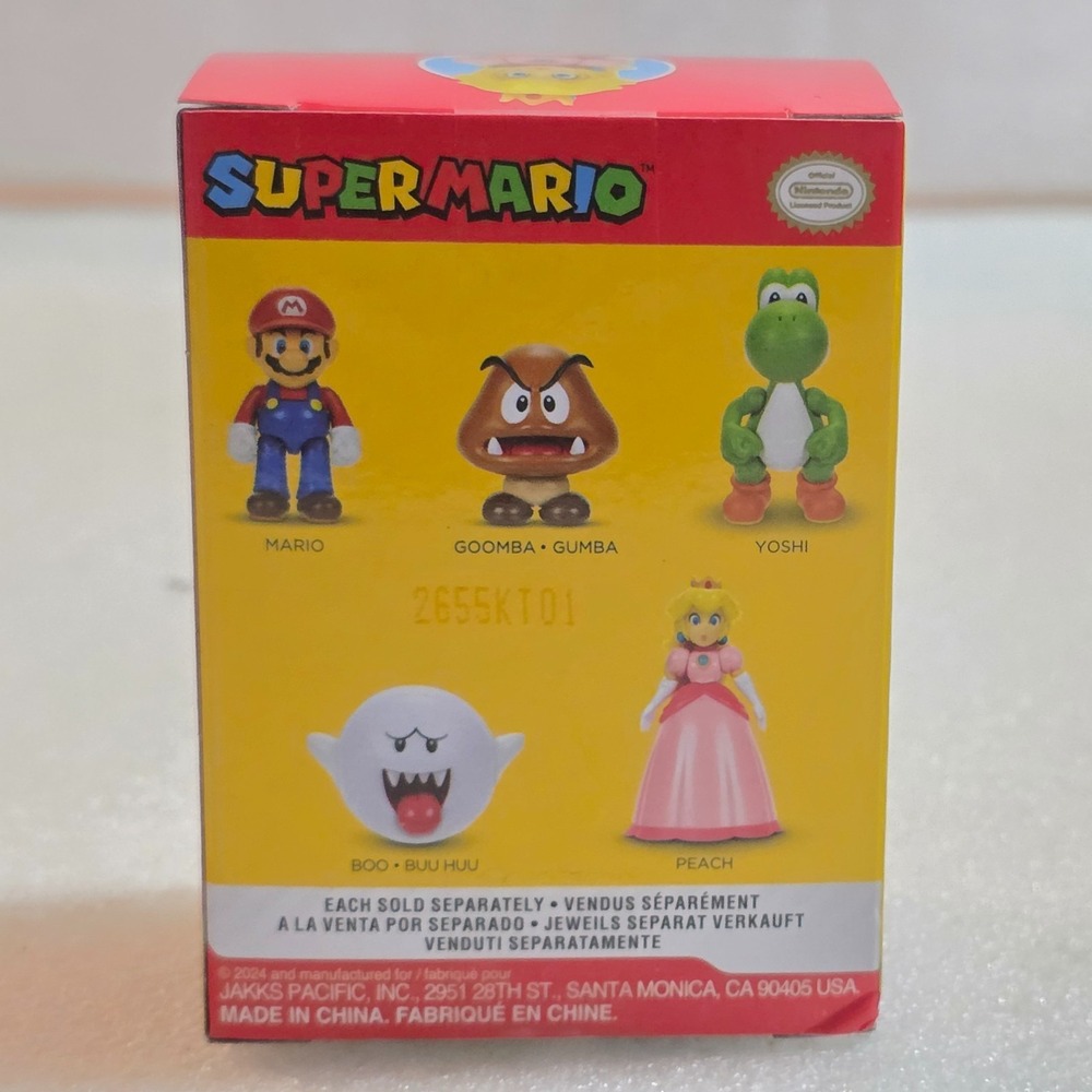 Super Mario PEACH Collectible Figure 2.5" JAKKS Pacific Posable 2023 Nintendo - Picture 3 of 6